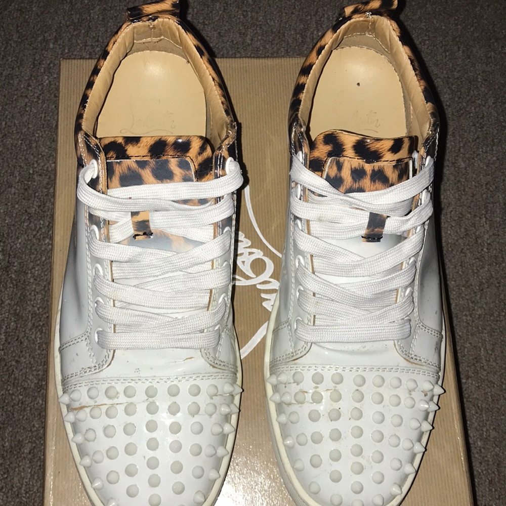 Louis junior spikes Men’s flat Latte-Leopard